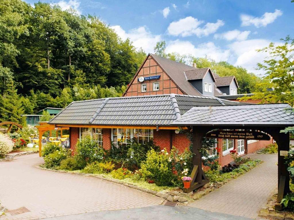 Hotel Weinschanke Rohdental Hessisch Oldendorf Esterno foto